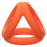 Alpha Liquid Silicone Tri-Ring - Orange Orange