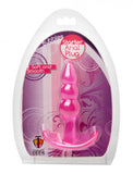 "Bubbles Bumpy Starter Anal Plug - Pink TV-AD921"