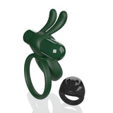 "Screaming O Remote Controlled Ohare Vibrating Ring - Green SO-ARCHAR-GN"