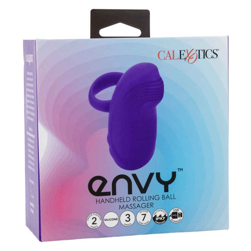 "Envy Handheld Rolling Ball Massager - Purple SE0012053"