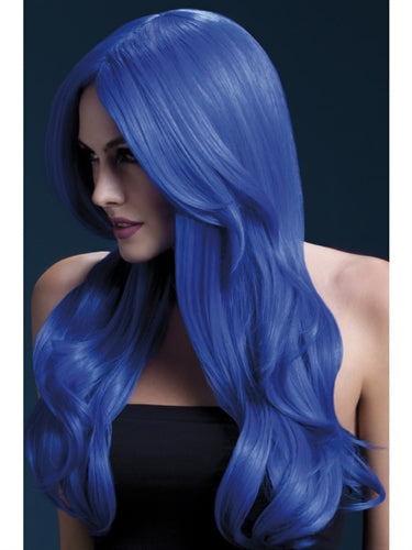 "Khloe Wig - Neon Blue FV-42546"