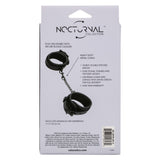 Nocturnal Collection Ankle Cuffs - Black