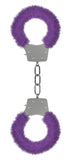 Pleasure Handcuffs Furry - Purple