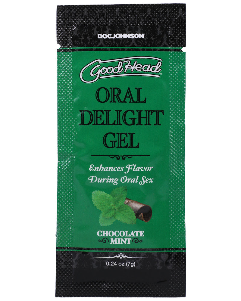 "Goodhead - Oral Delight Gel - Chocolate Mint - 0.24 Oz DJ1387-28-BU"