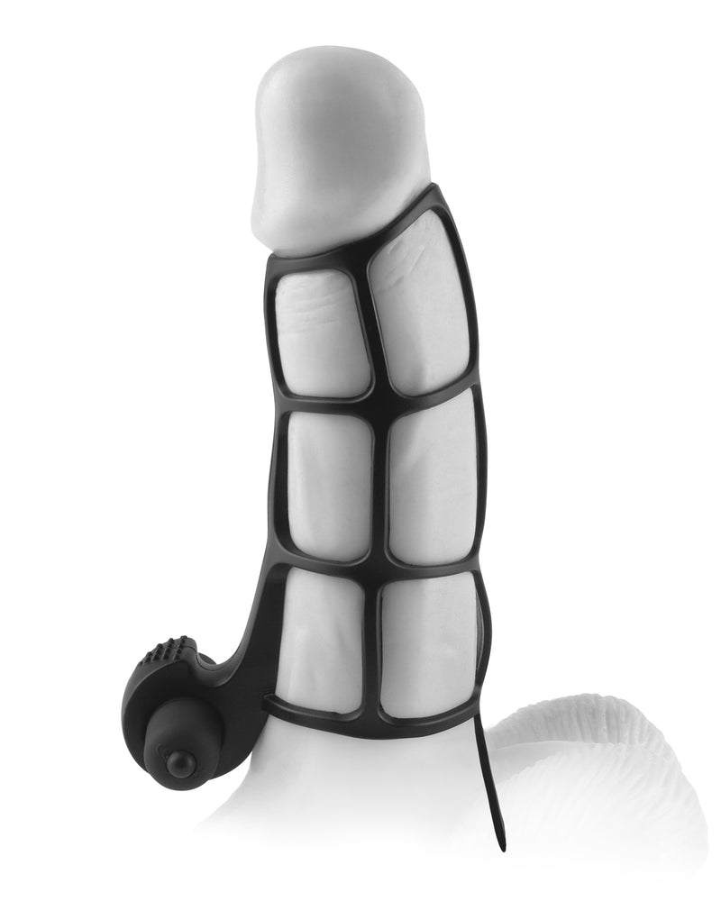 Fantasy X-Tensions Deluxe Silicone Power Cage - Black