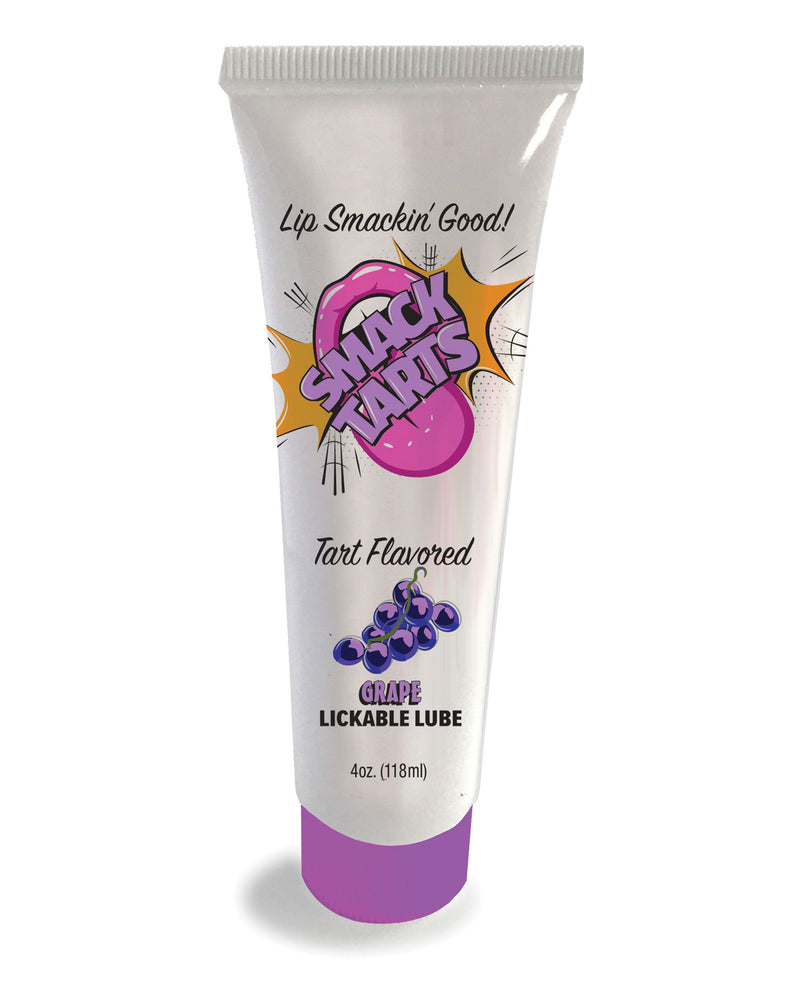 Smack Tarts 4oz Lickable Flavored Lubricant-Grape