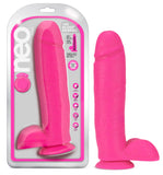 "Neo - 11 Inch Dual Density Dildo - Neon Pink BL-34540"