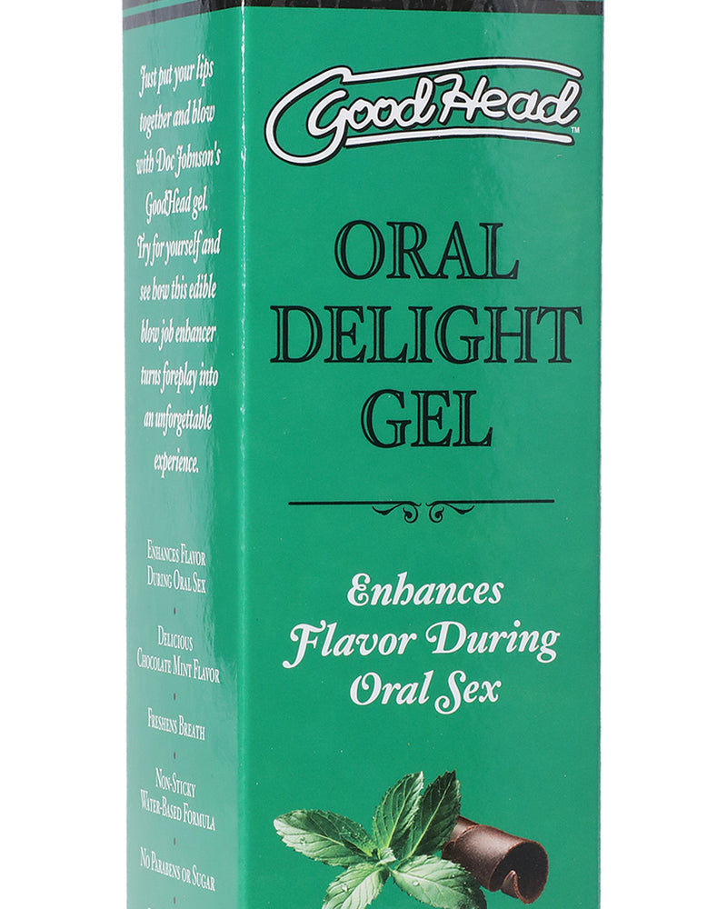 "Goodhead - Oral Delight Gel - Chocolate Mint - 4 Oz. DJ1361-12-BX"