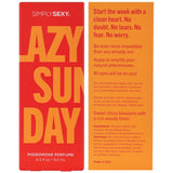 "Simply Sexy Pheromone Perfume Lazy Sunday 0.3 Oz SSY2504-00"