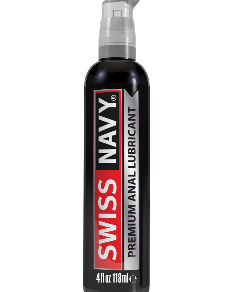 "Swiss Navy Premium Silicone Anal Lubricant - 4 Oz. MD-SNAL4"