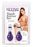 Fetish Fantasy Nipple Erector Set Purple