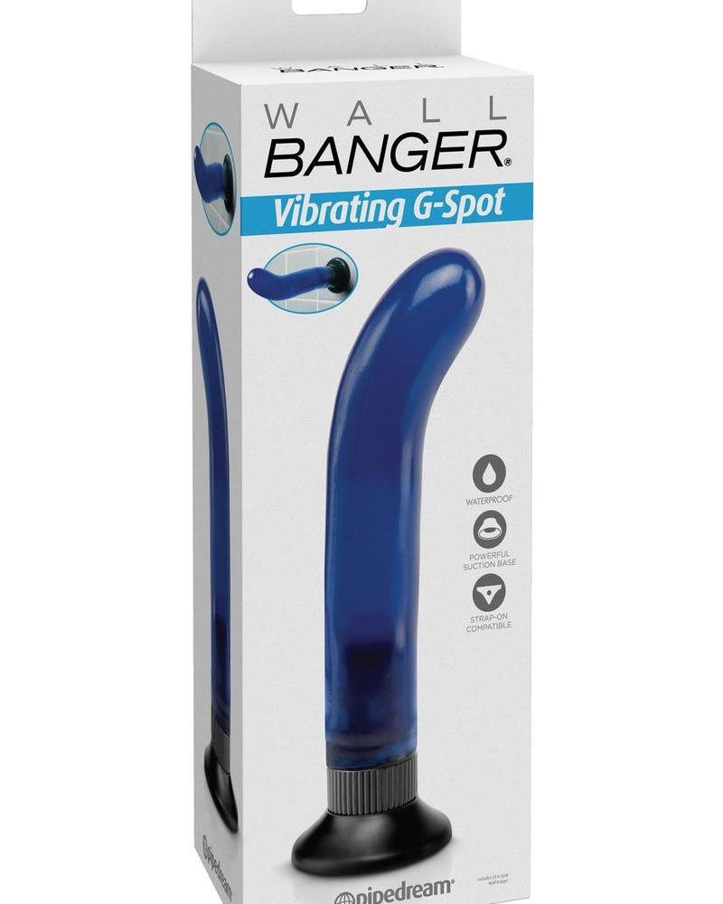 Waterproof Gspot Wallbanger Blue