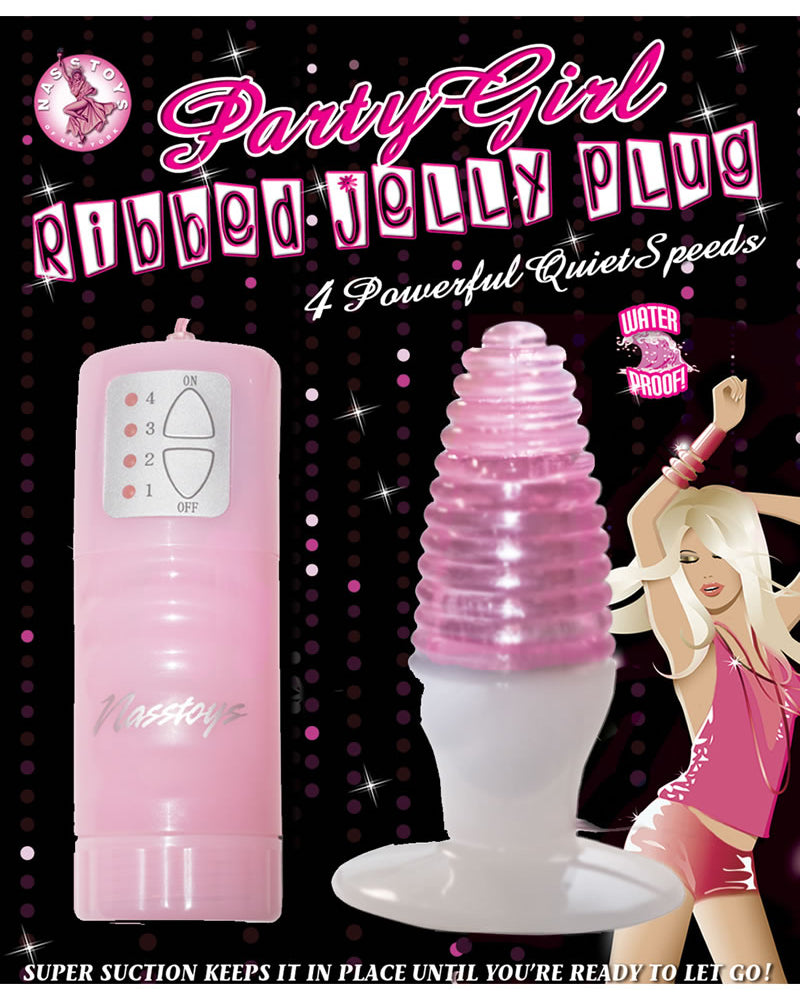 Dilatador acanalado Party Girl - Rosa