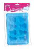 Bandeja de hielo con forma de pene de Blue Balls, paquete de 2