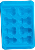 Bandeja de hielo con forma de pene de Blue Balls, paquete de 2
