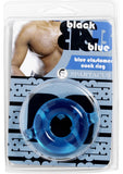 Blk/blue Big Elastomer C Ring - Blue