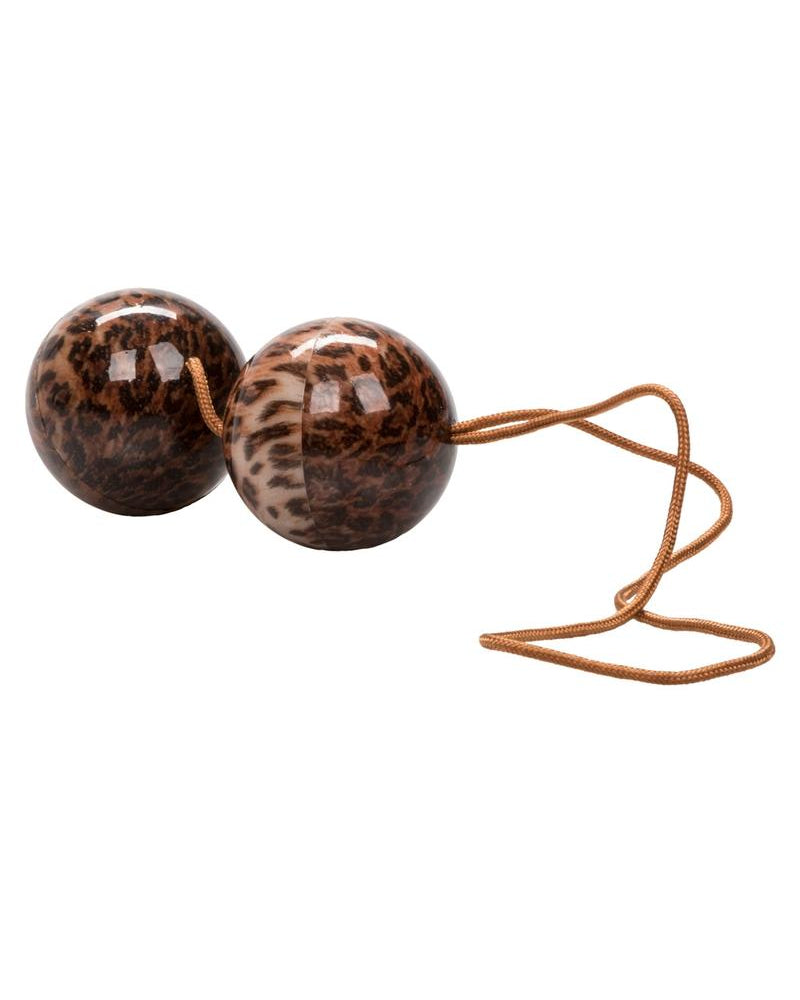 Las bolas de dos tonos de leopardo