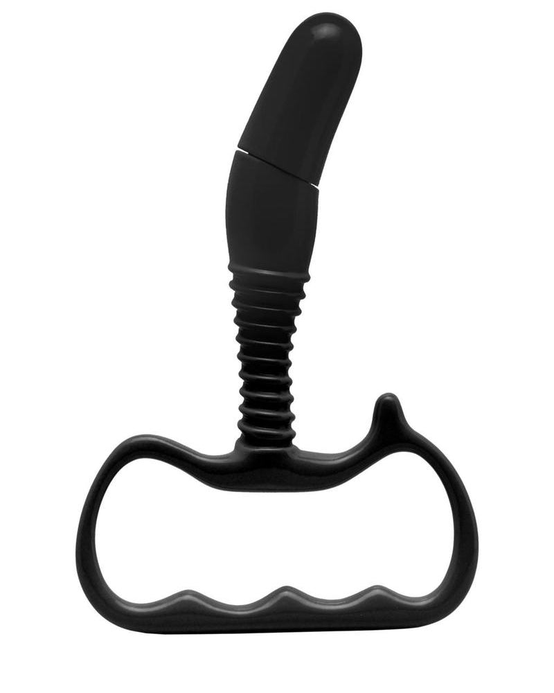 Estimulador de próstata vibratorio negro