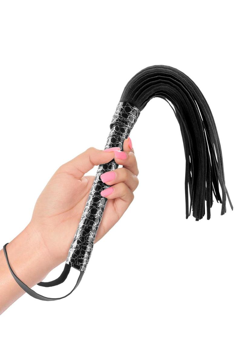 Fetish Fantasy - Designer Flogger - Black/Purple