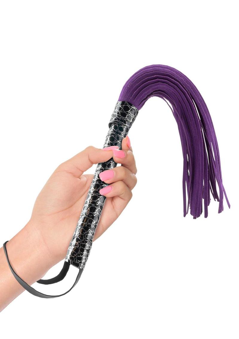 Fetish Fantasy Designer Flogger Purple