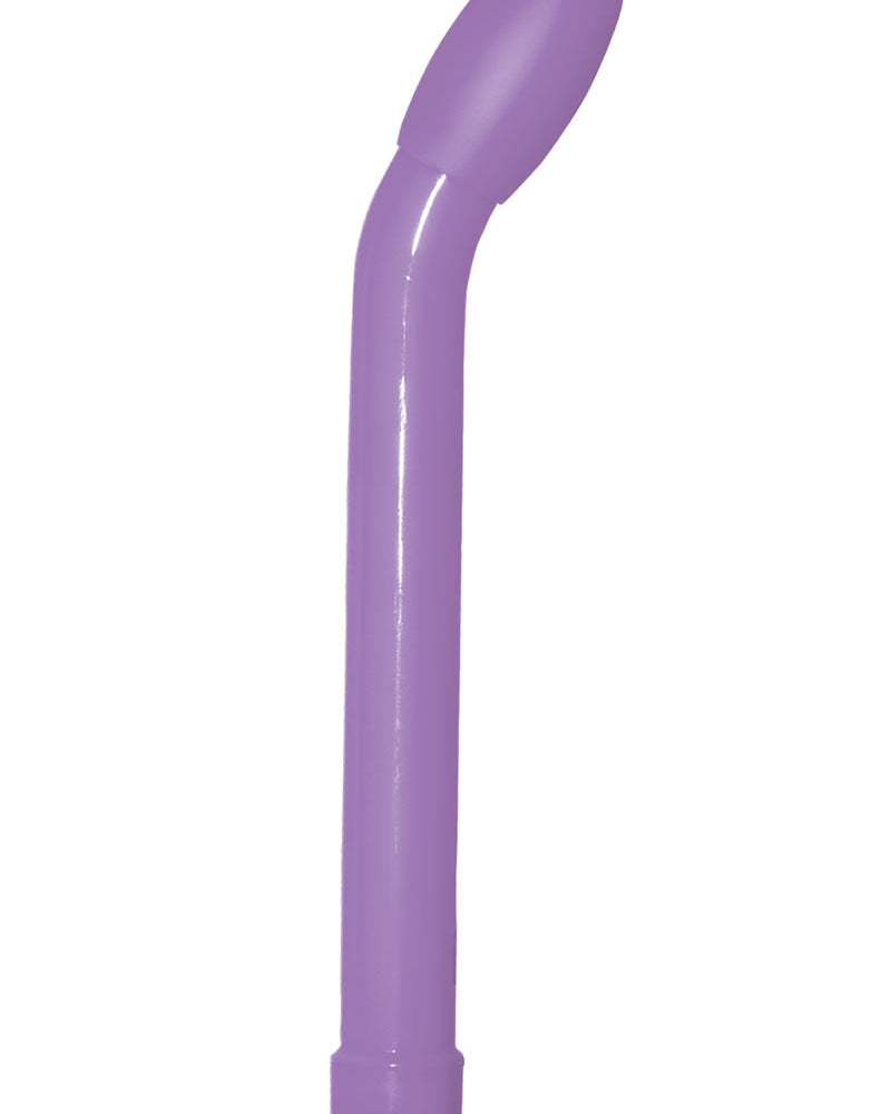 Masajeador con punta de terciopelo, color morado