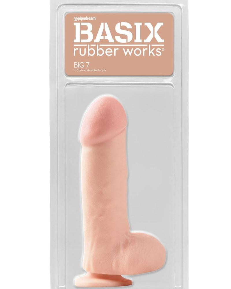 Basix Big 7 con ventosa - Color carne