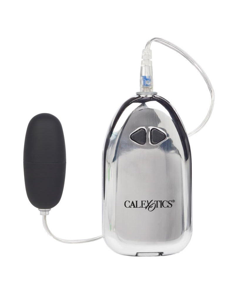 Sterling Collection 7 Function Velvet Cote Plug In Bullet