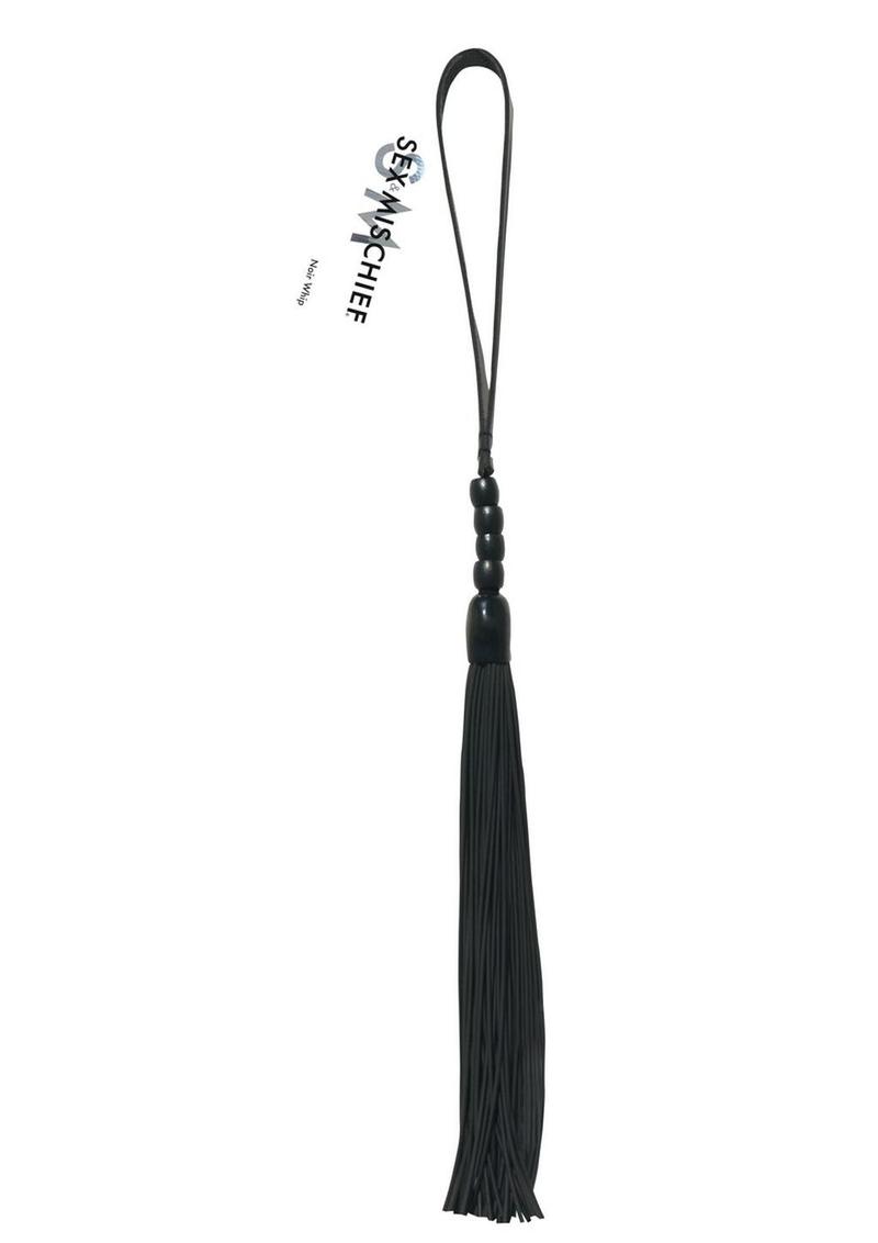 Beaded Flogger Noir