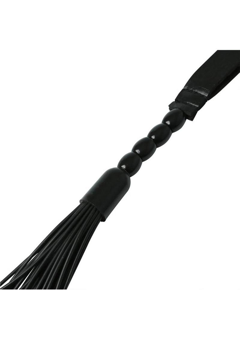 Beaded Flogger Noir