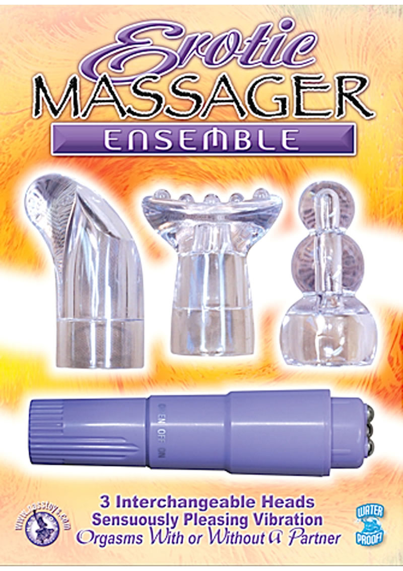 Erotic Massager Ensemble Lavender