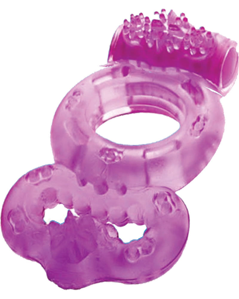 Anillo Doble Macho Púrpura