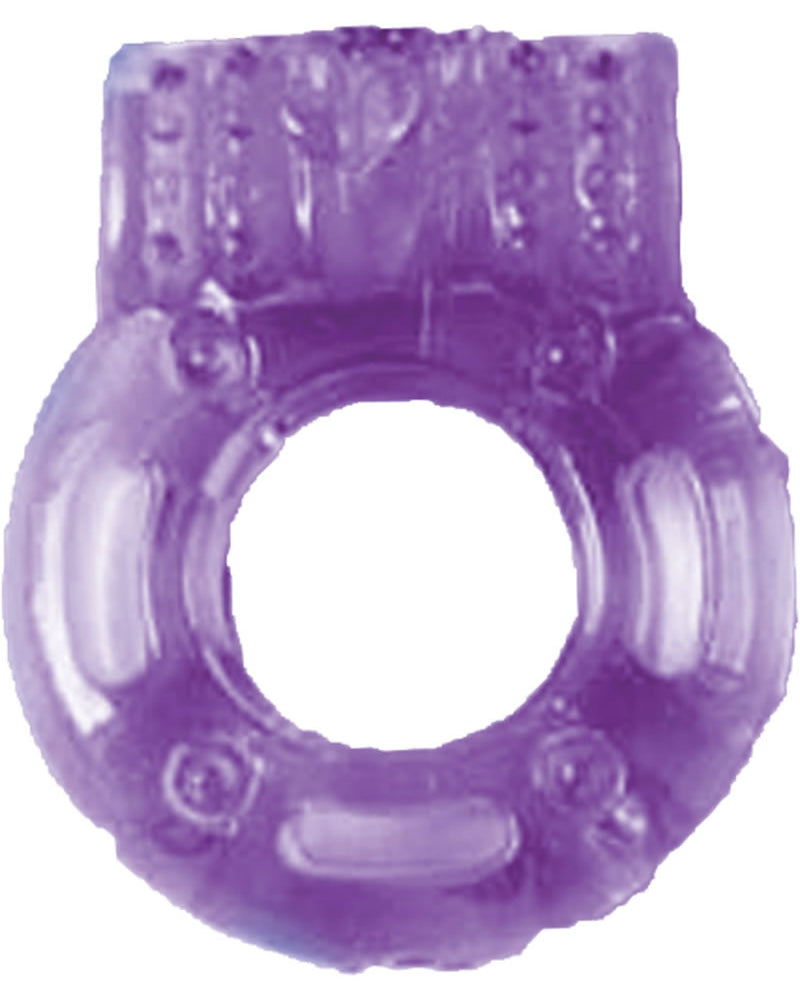 Macho Vibrating Cockring Purple