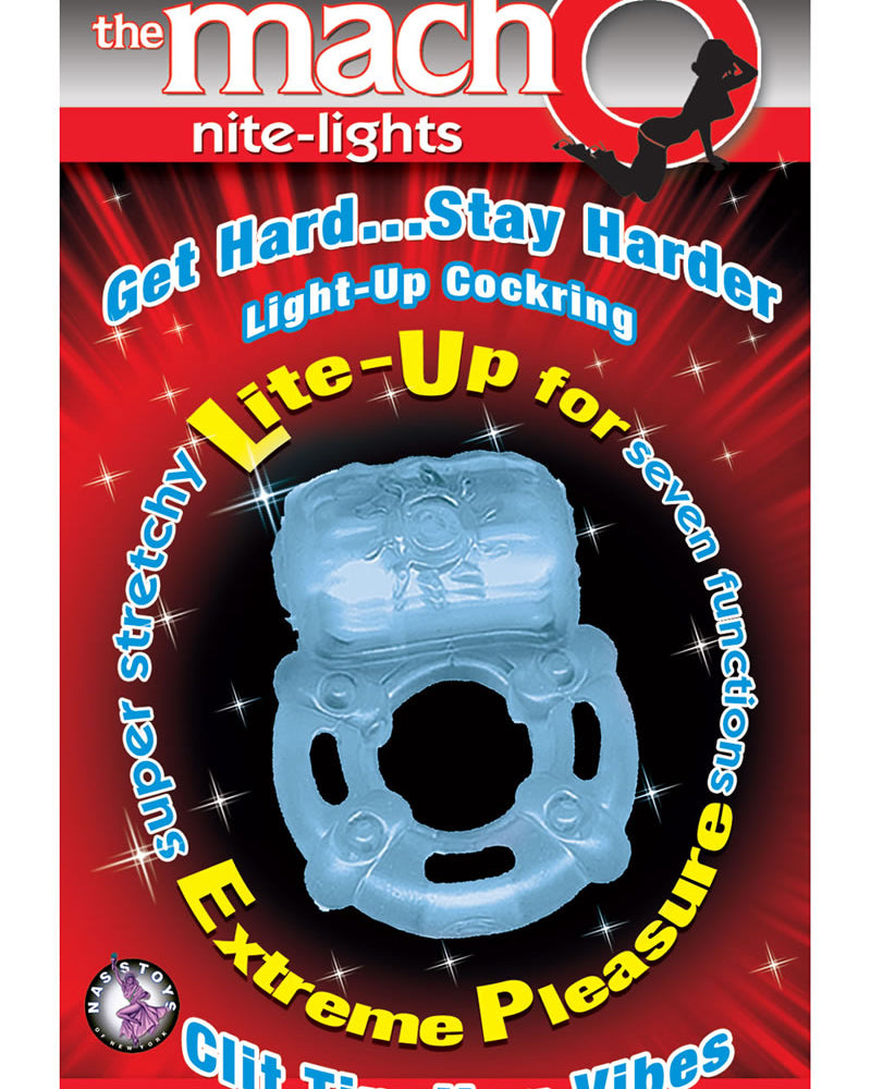 Luces azules de Macho Nite