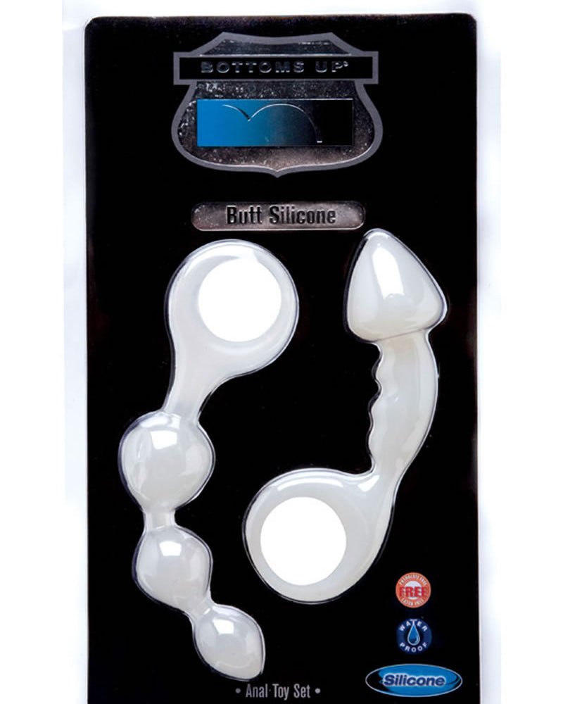 Juego de juguetes anales Bottoms Up Ice