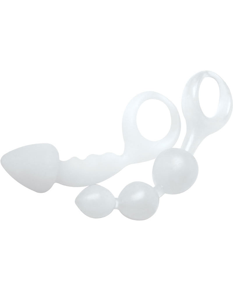 Juego de juguetes anales Bottoms Up Ice