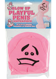 Centro de mesa con forma de pene juguetón e inflable