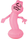 Centro de mesa con forma de pene juguetón e inflable