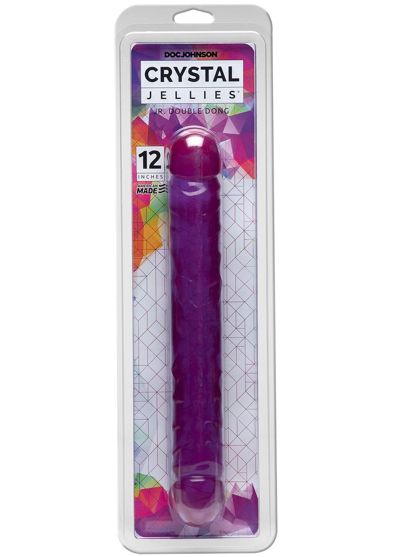 Jr. Double Dong Purple Jelly 12 Inch