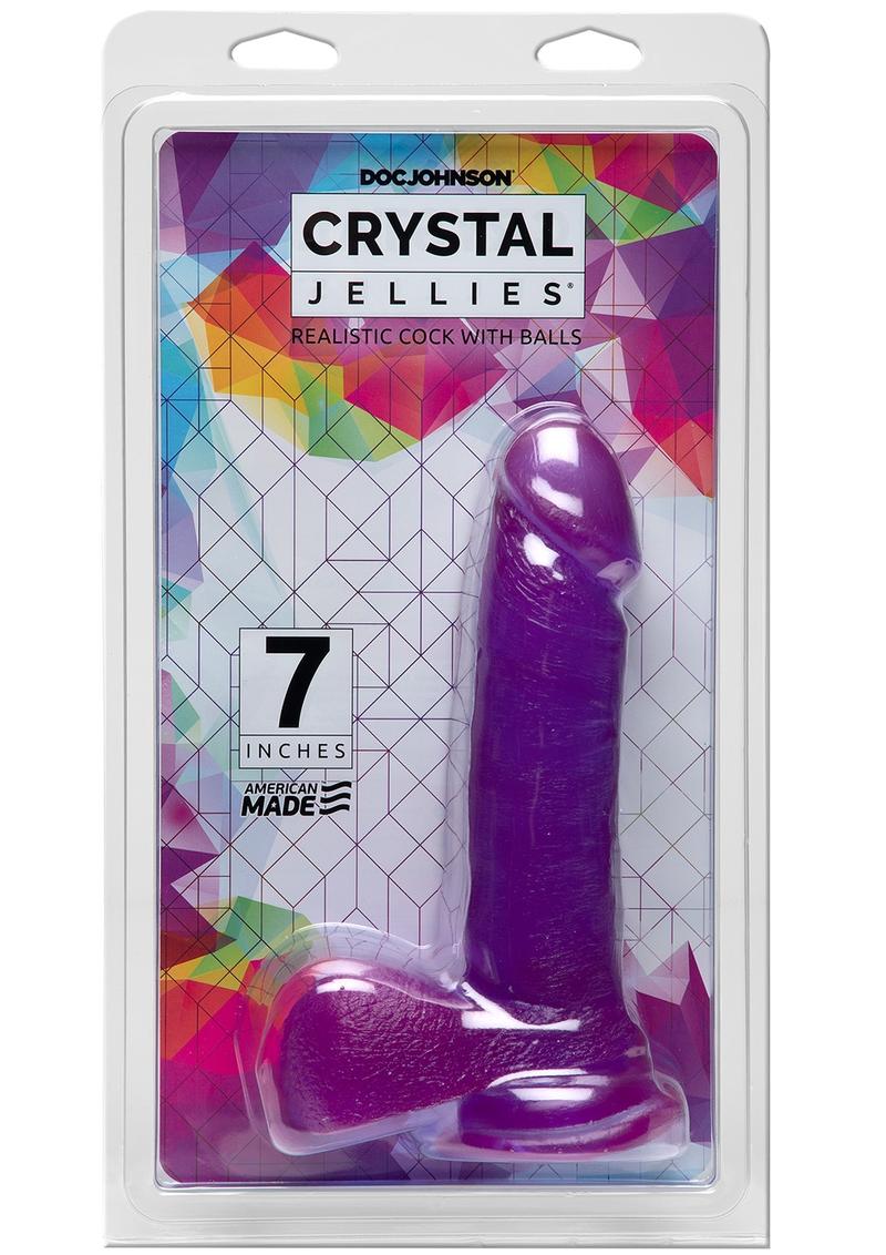 Crystal Jellies Ballsy Cock 6 Inch