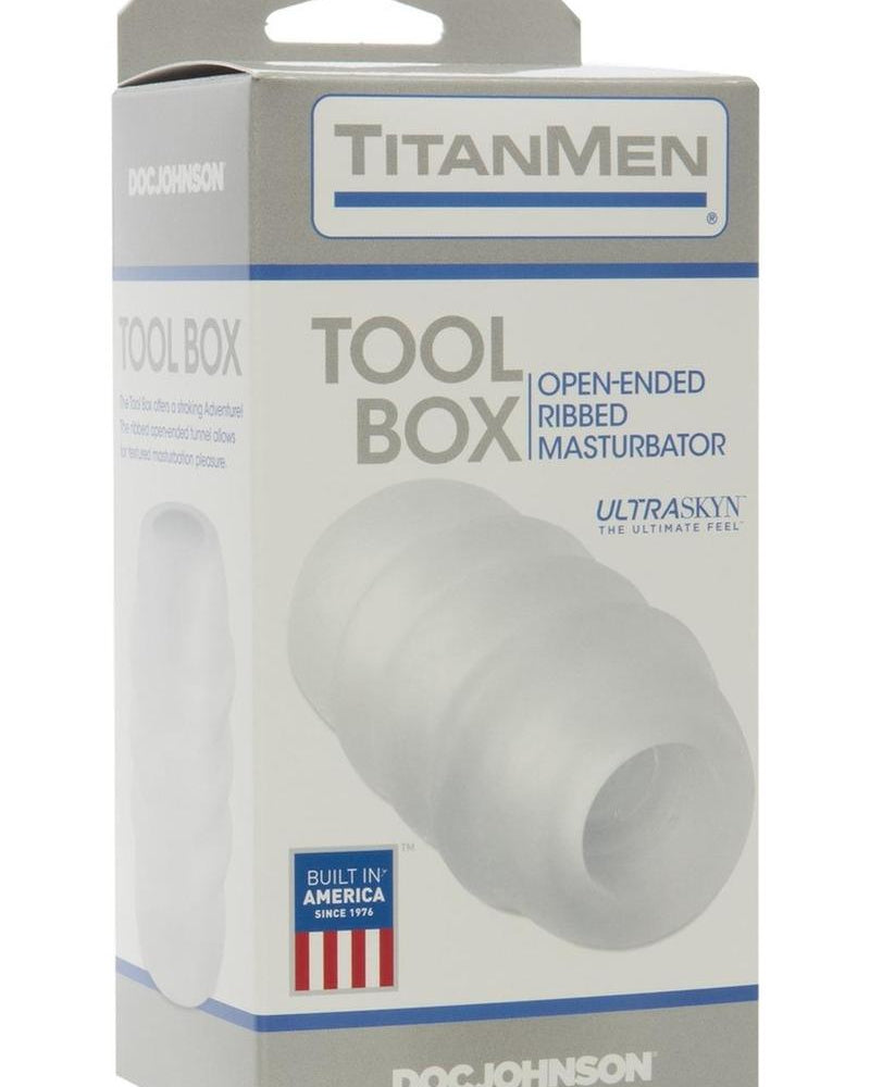 Caja de herramientas de titanio transparente UR3