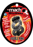 Macho Stallions Double Ring Black