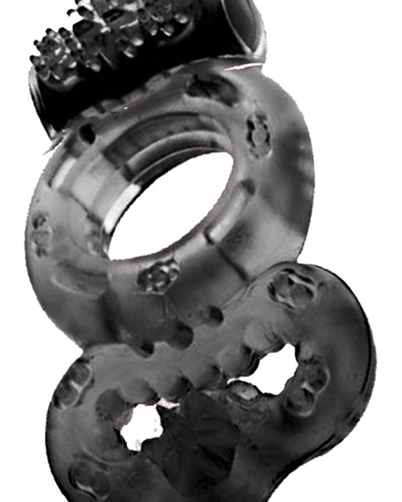 Anillo doble negro de Macho Stallions