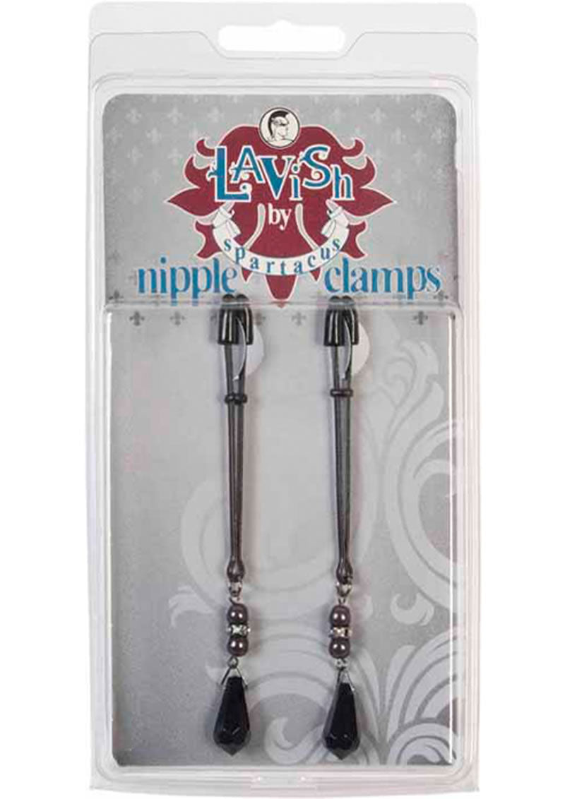 Lavish Black Pearl Clamp Tweezer