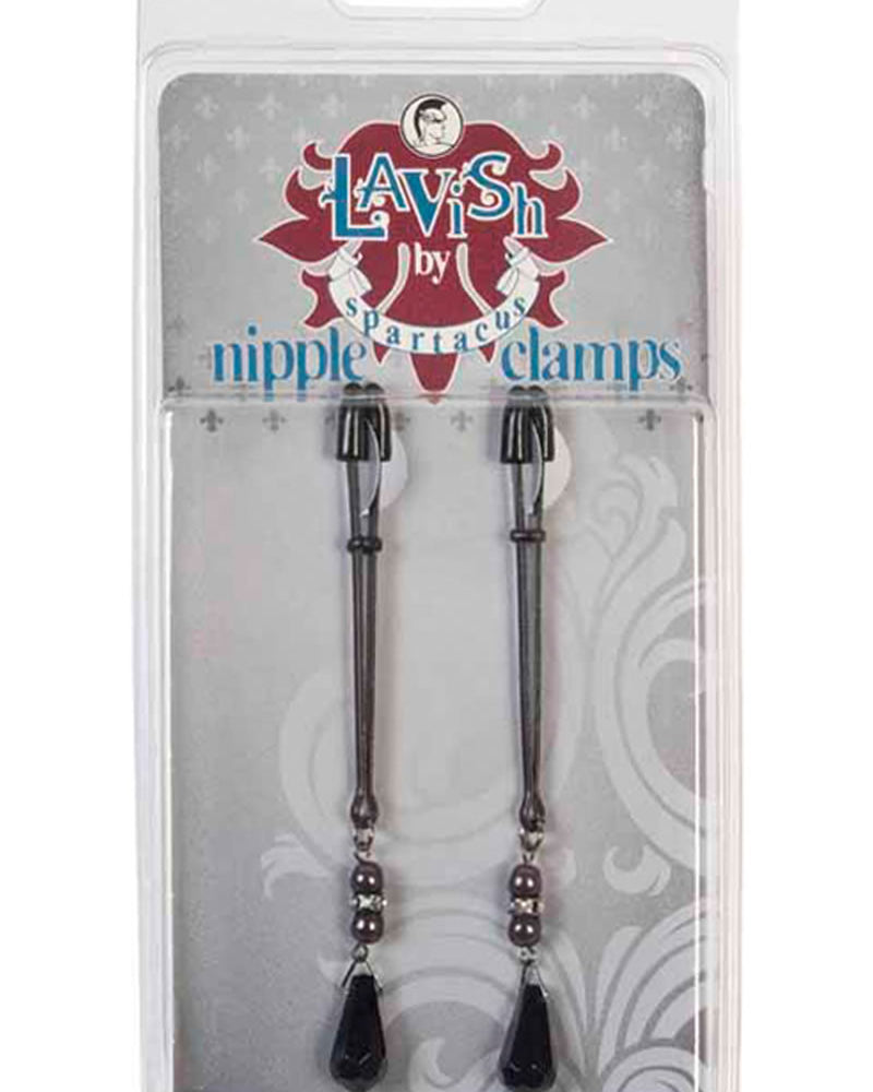 Lavish Black Pearl Clamp Tweezer
