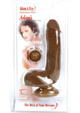 Adam`s - Pleasure skin Cock Dildo - Cinnamon