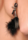 Fetish Fantasy Feather Nipple Clamps