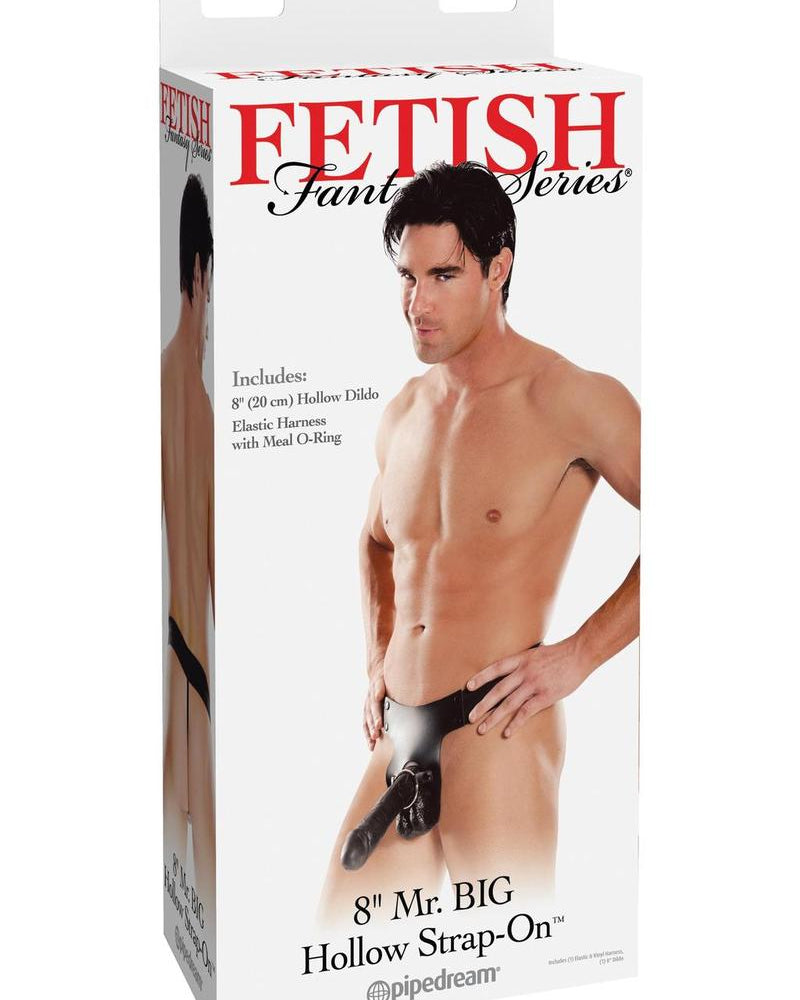 Fetish Fantasy Mr Big Hollow 8 inch Strap On