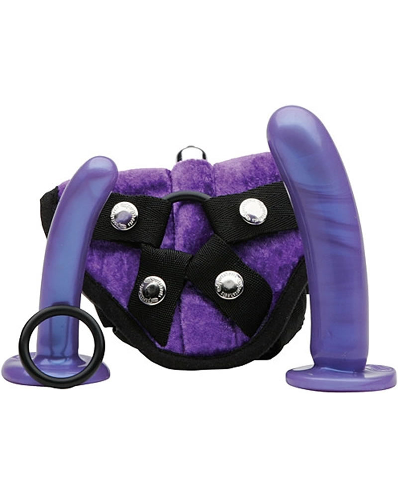 Kit de arnés intermedio Bend Over morado