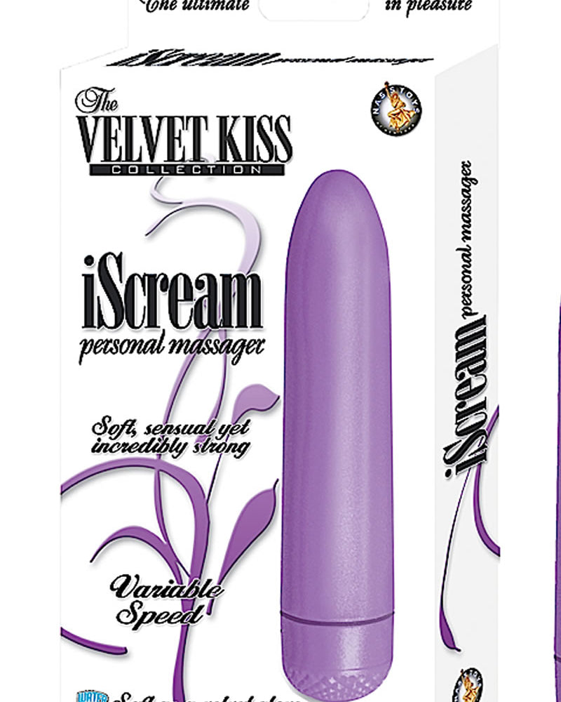 Beso de terciopelo Iscream morado