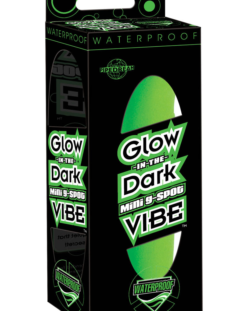 Vibrador para punto G Luv Touch que brilla en la oscuridad